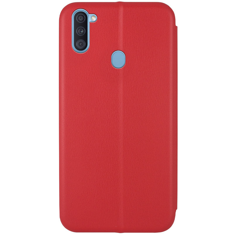 Фото Шкіряний чохол-книжка Classy на Samsung Galaxy A11 (Червоний) на vchehle.ua