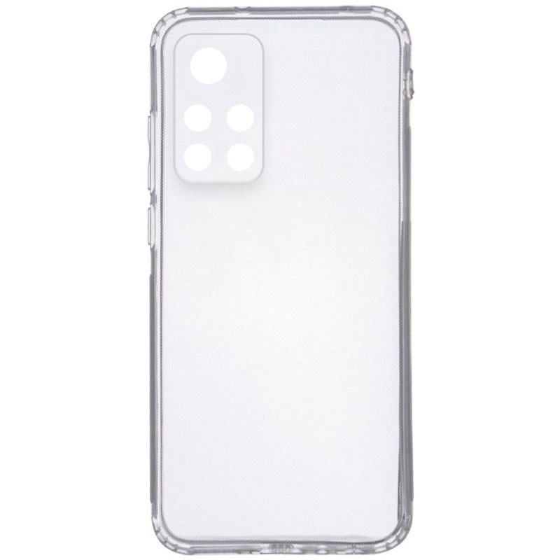 TPU чехол GETMAN Clear 1,0 mm для Xiaomi Poco M4 Pro 5G