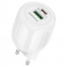 МЗП Borofone BA94A Lustrous PD30W+QC3.0 (1USB-A/1C) (White)