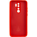 Фото Чехол Silicone Cover Lakshmi Full Camera (A) для Xiaomi Redmi Note 8 Pro (Красный / Red) на vchehle.ua