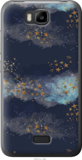 

Чохол Ночь золотые звезды для Huawei Y5C 1406370