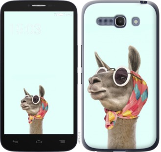 

Чехол Модная лама для Alcatel One Touch POP C9 753523