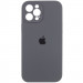 Чехол Silicone Case Full Camera Protective (AA) для Apple iPhone 12 Pro Max (6.7") (Серый / Dark Gray)