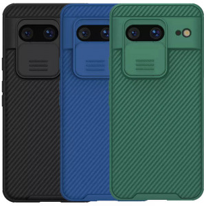 Карбонова накладка Nillkin CamShield Pro на Google Pixel 8