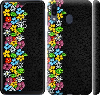 

Чехол цветочный орнамент для Samsung Galaxy M20 699150