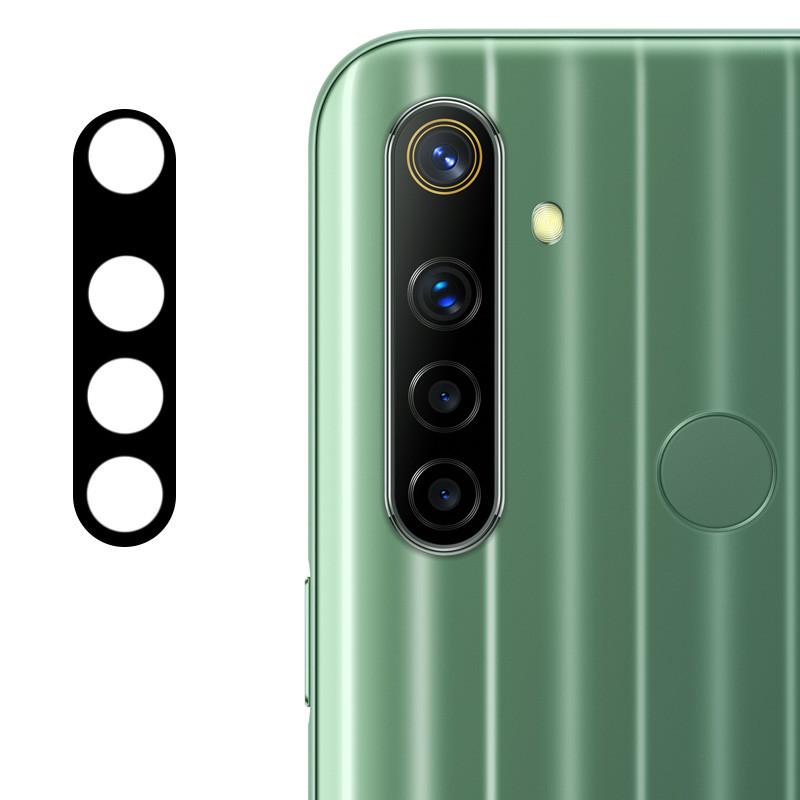 Гибкое защитное стекло 0.18mm на камеру (тех.пак) для Realme 6i