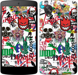 

Чохол Many different logos на LG Nexus 5 637995