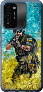 Чехол Воин ЗСУ для Tecno Spark 8C KG5k