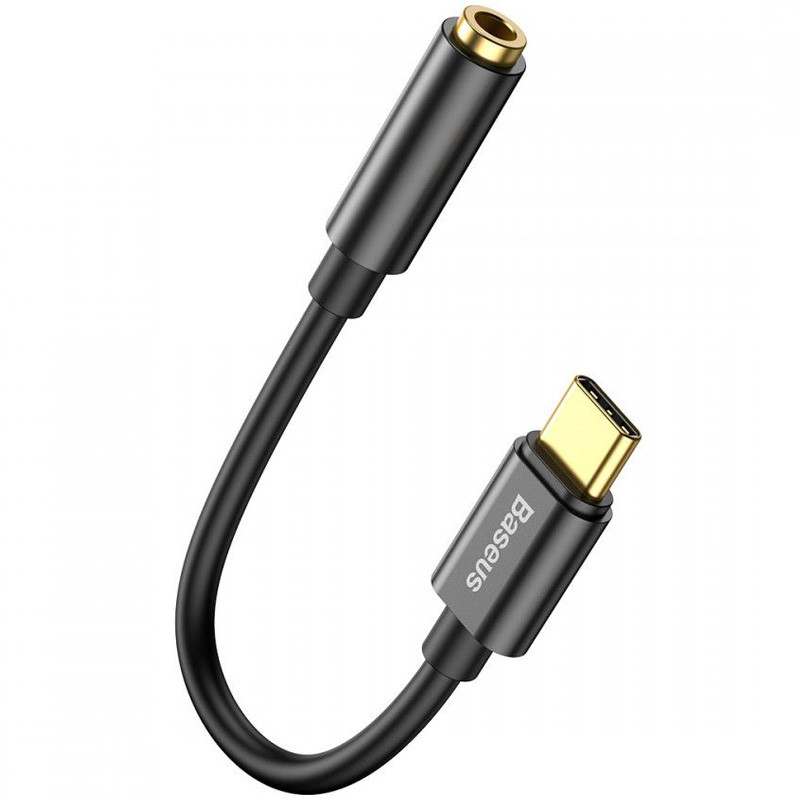 Переходник Baseus L54 Type-C to 3.5mm (CATL54) (Черный)