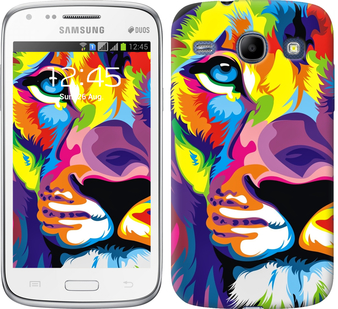 

Чохол Різнобарвний лев на Samsung Galaxy Core i8262 261435