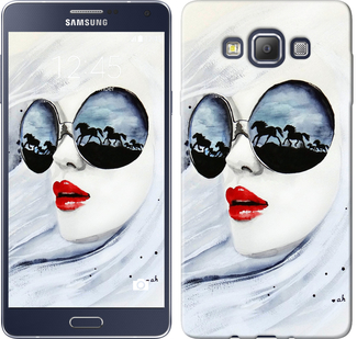 

Чохол Дівчина аквареллю на Samsung Galaxy A7 A700H 89741