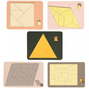 Детская интерактивная головоломка Ummi Wooden Puzzle