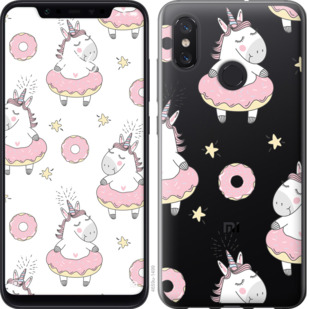 

Чехол Единорожки для Xiaomi Mi8 830419