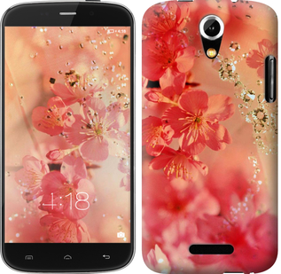 

Чохол Рожеві квіти на Doogee Y100X 650331