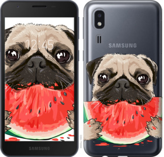 

Чохол Мопс і кавун на Samsung Galaxy A2 Core A260F 843414