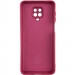 Фото Чехол Silicone Cover Lakshmi Full Camera (AA) для Xiaomi Redmi Note 9s / Note 9 Pro / Note 9 Pro Max (Бордовый / Marsala) на vchehle.ua