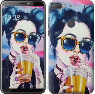 

Чохол Арт-дівчина в окулярах на HTC Desire 12 Plus 667361
