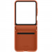 Купити Шкіряний чохол Leather Case (AAA) на Samsung Galaxy Z Flip5 (Brown) на vchehle.ua