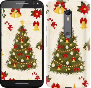 

Чехол Новогодняя елка для Motorola Moto X Style 451130