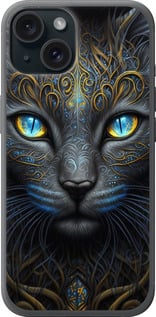 Чохол Узорчата кішка на iPhone 15
