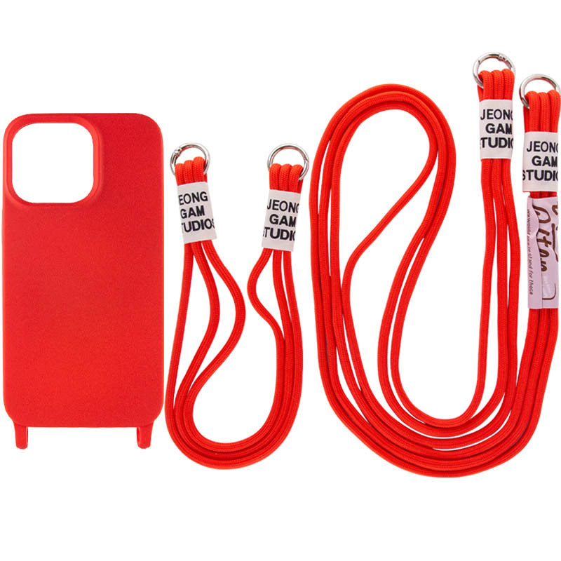Чохол TPU two straps California на Apple iPhone 11 Pro (5.8") (Червоний)