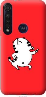 

Чохол Смугастий котик на Motorola G8 Plus 1095133
