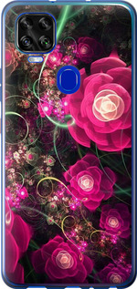 

Чехол Абстрактные цветы 3 для ZTE Blade V2020 1625218