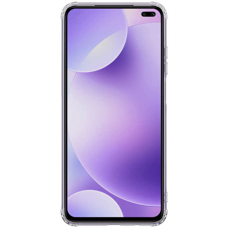 Фото TPU чехол Nillkin Nature Series для Xiaomi Redmi K30 / Poco X2 (Серый (прозрачный)) на vchehle.ua