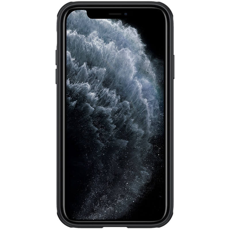 Фото Карбонова накладка Nillkin CamShield Pro Magnetic на Apple iPhone 11 (6.1") (Чорний) на vchehle.ua