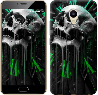 

Чехол Череп-часы для Meizu M5 352942