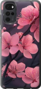 Чехол Пурпурная сакура для Motorola G22