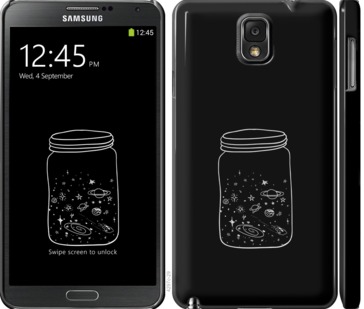 

Чехол Космос в банке для Samsung Galaxy Note 3 N9000 728743