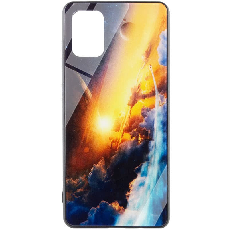 

TPU+Glass чехол Diversity для Samsung Galaxy A71 (Above the clouds) 1223667