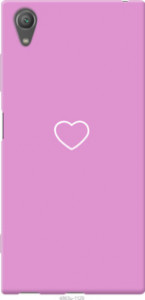 Чехол Сердце 2 для Sony Xperia XA1 Plus
