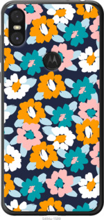 

Чехол Цветочный фон v3 для Motorola One 1434843