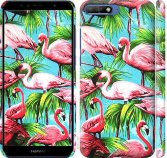 

Чехол Tropical background для Huawei Honor 9 778698
