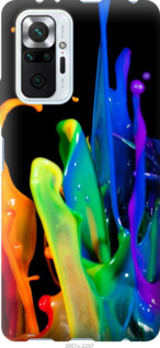 

Чехол брызги краски для Xiaomi Redmi Note 10 Pro 1169663