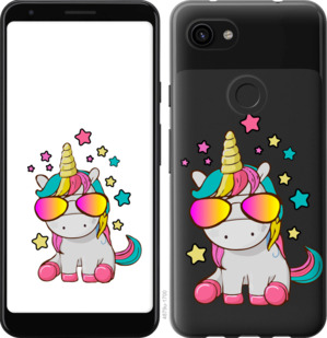 

Чохол Єдиноріг в окулярах на Google Pixel 3a 912034