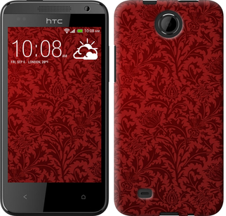 

Чехол Чехол цвета бордо для HTC Desire 300 649866
