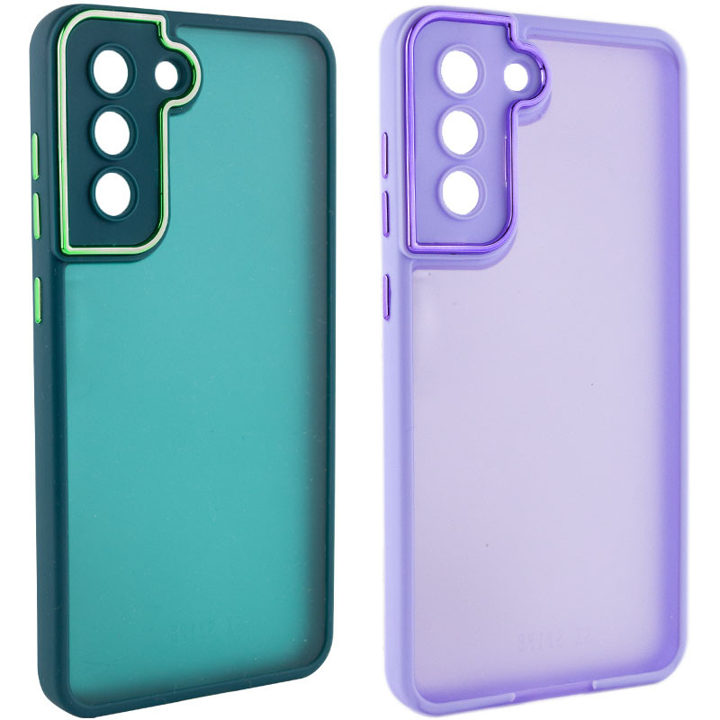 TPU+PC чохол Accent на Samsung Galaxy S21 FE