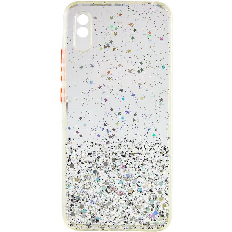 

TPU чохол Spangle star з захистом камери на Xiaomi Redmi 9A (Прозорий) 1211842