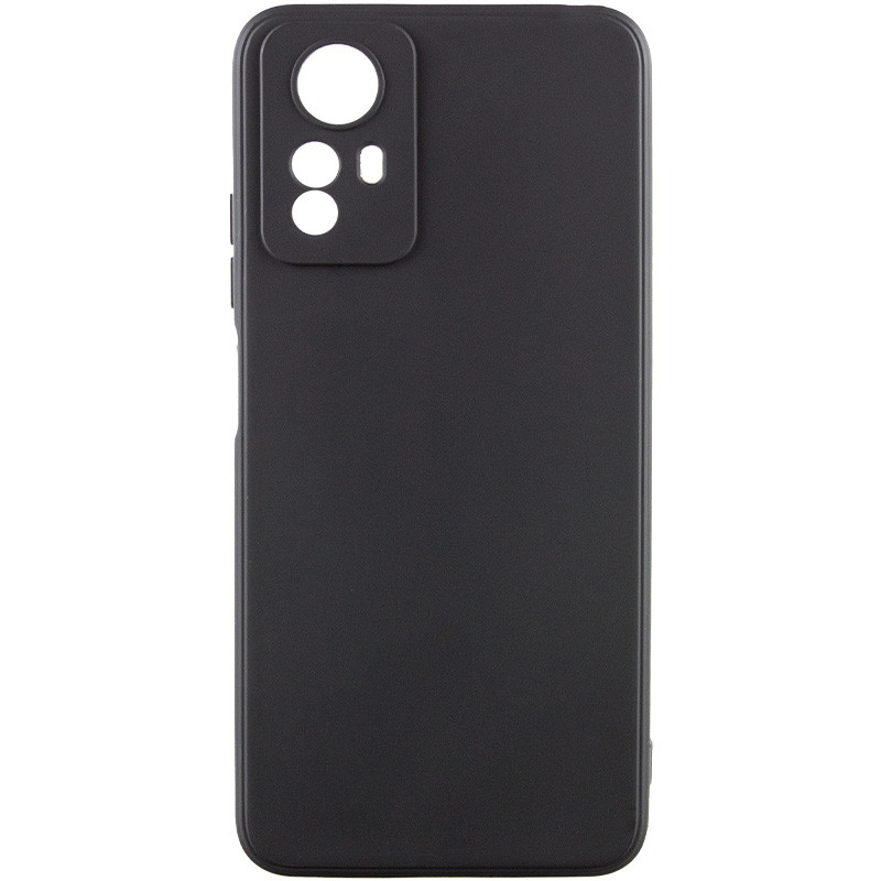 Силиконовый чехол Candy Full Camera для Xiaomi Redmi Note 12S (Черный / Black)