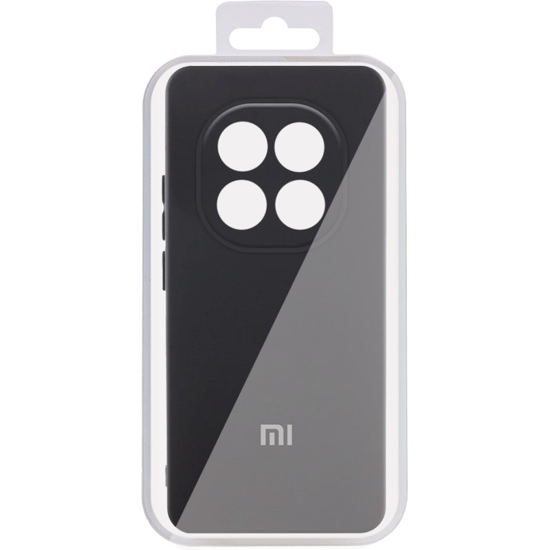 Купити Чохол Silicone Cover Lakshmi Full Camera (AA) with logo на Xiaomi Redmi Note 14 Pro+ 5G (Чорний / Black) на vchehle.ua