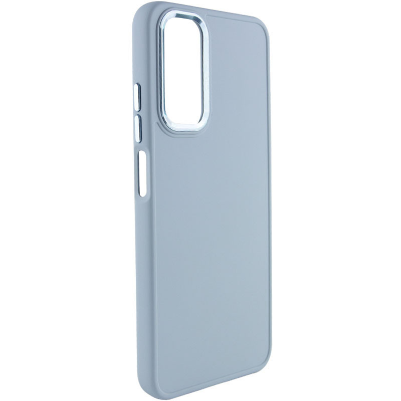 TPU чехол Bonbon Metal Style для Samsung Galaxy A15 4G/5G (Голубой / Mist blue)