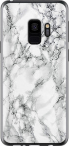 Чехол Мрамор белый для Samsung Galaxy S9