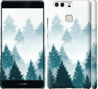

Чохол Акварельні Ялинки на Huawei P9 862769