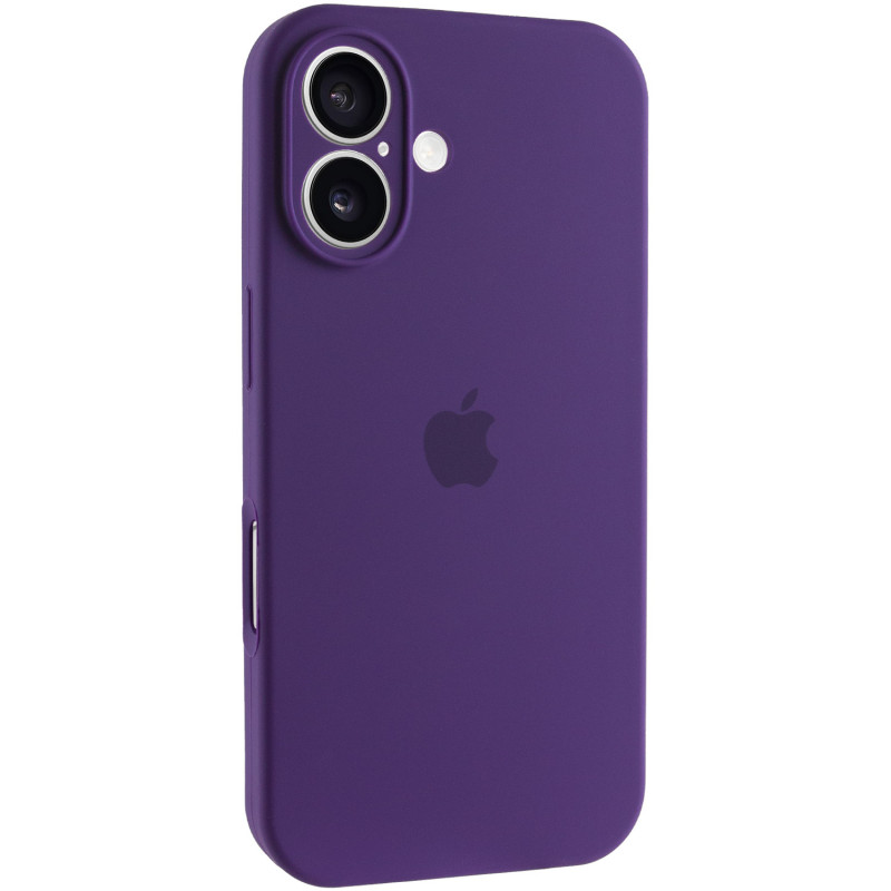 Чохол Silicone Case Full Camera Protective (AA) на Apple iPhone 16 Plus (6.7") (Фіолетовий / Amethyst)