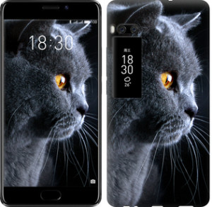 Чохол Гарний кіт на Meizu Pro 7 Plus