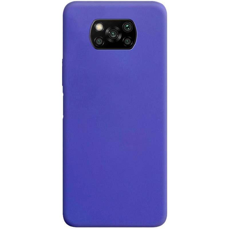 

Силіконовий чохол Candy для Xiaomi Poco X3 NFC (Бузковий) 1067255