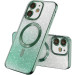 TPU чехол Delight case with Magnetic Safe с защитными линзами на камеру для Apple iPhone 11 (6.1") (Зеленый / Green)